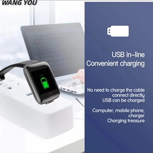 FitPro black smart watch and earbuds set Bluetooth - Picture 4 of 4